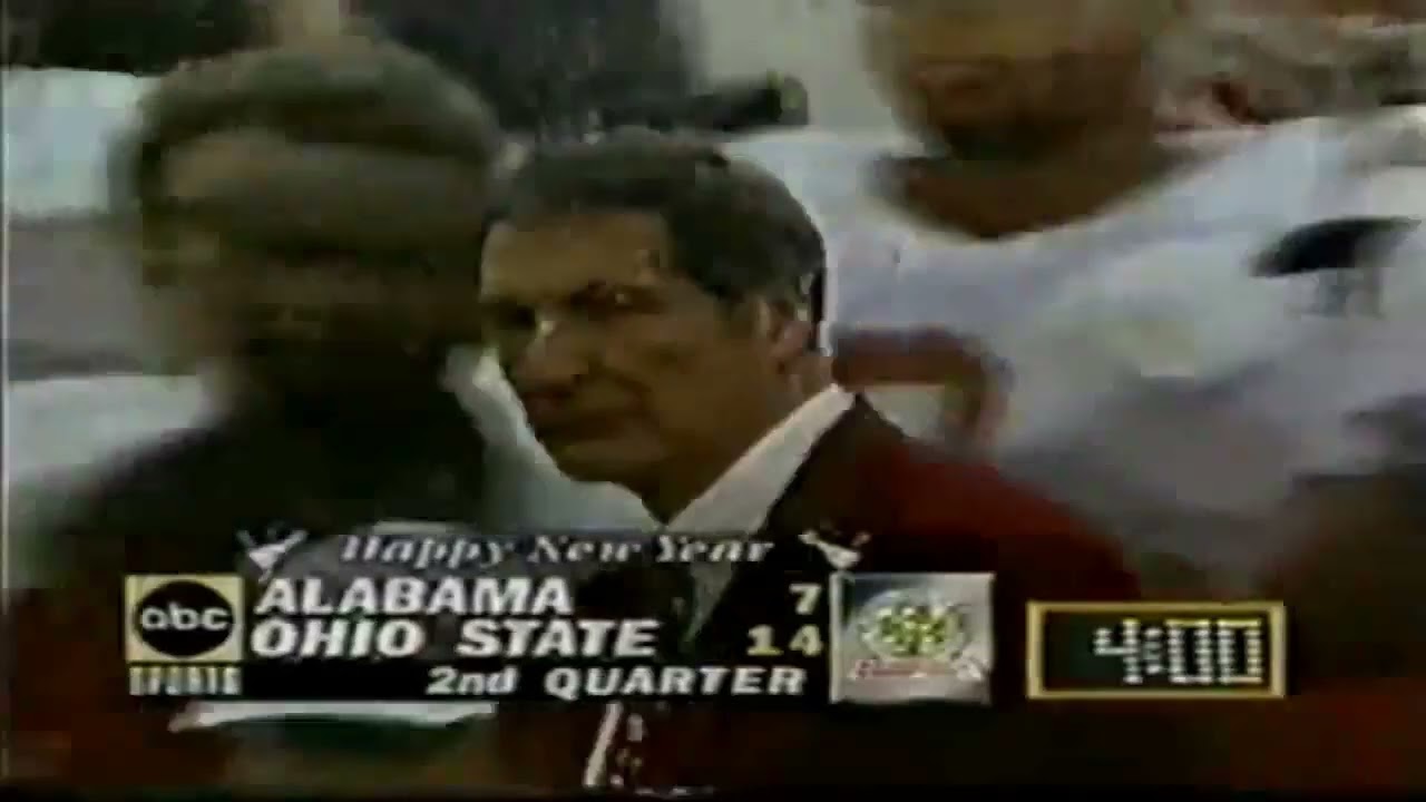 1995 CompUSA Florida Citrus Bowl - Alabama vs Ohio State January 2nd 1995 Highlights