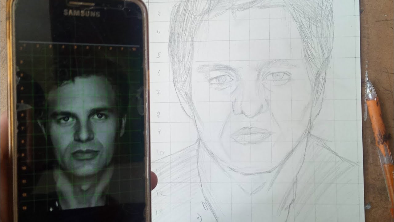 Bruce banner sketch outline#art #bruce banner