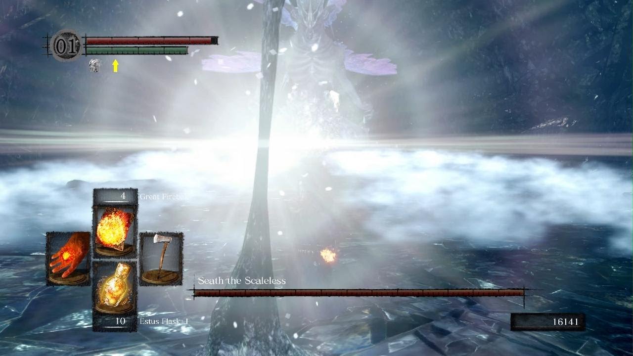 DARK SOULS: REMASTERED - Seath the Scaleless[SL1 Run]