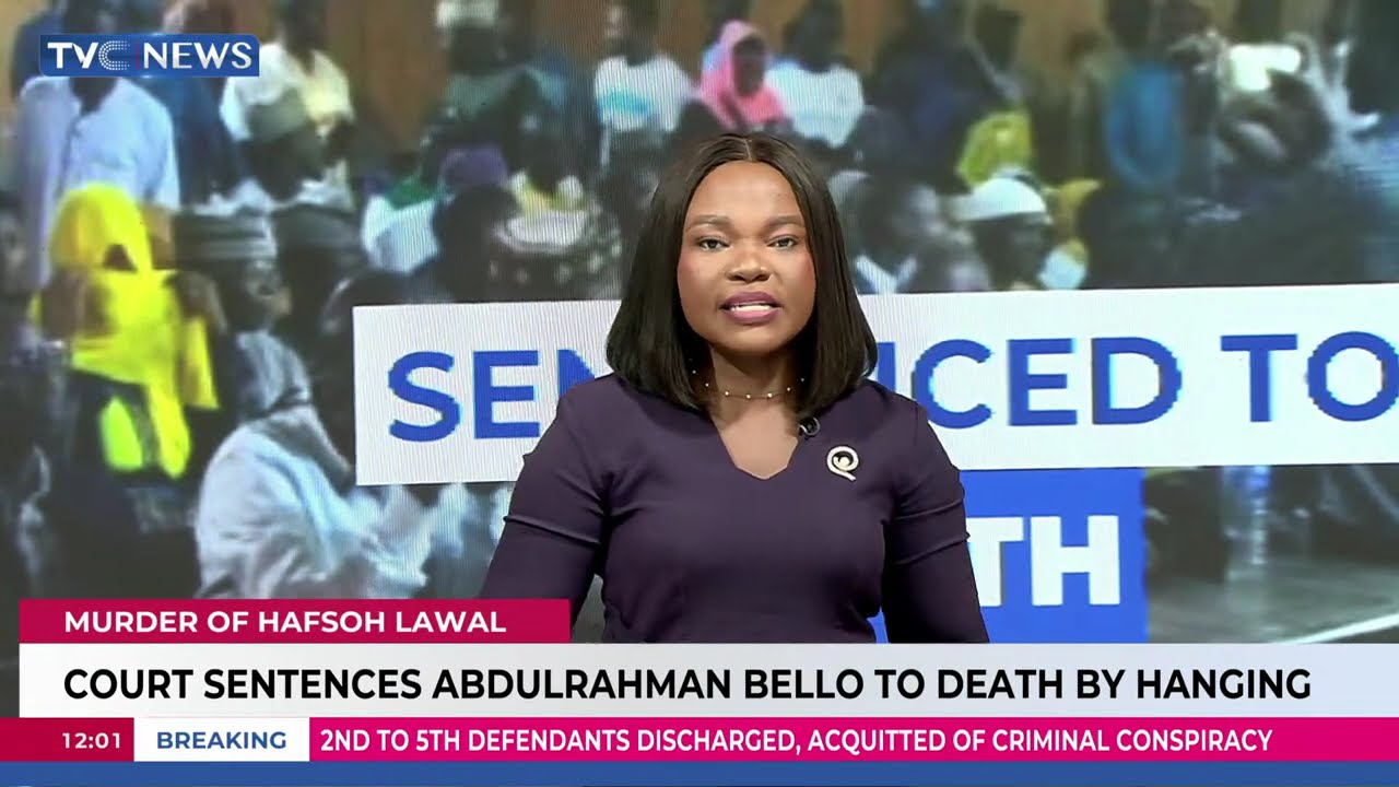Court Sentences Abdulrahman Bello To Death By Hanging For Murder Of Hafsoh Lawal