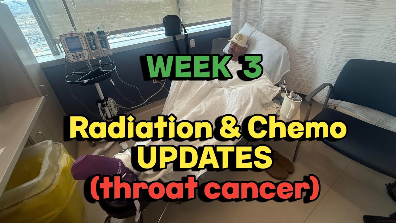 Halfway Through Radiation & Chemo! (Squamous Cell Carcinoma - Throat Cancer) - Week 3