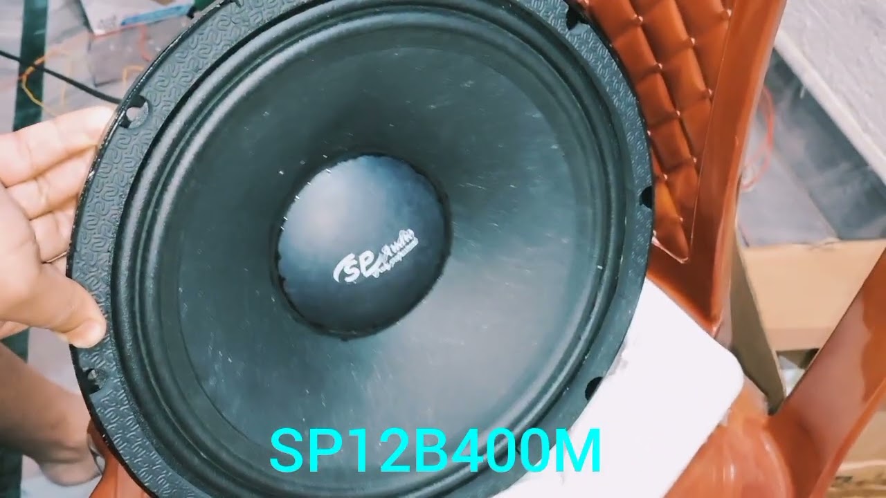 SP Audio/SP12B400M/400 Watt R.M.S/8 ohm/12