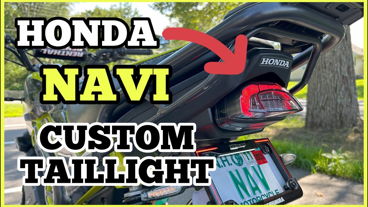 Custom Taillight Honda Navi