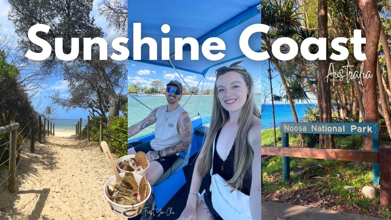Исследуем Саншайн-Кост и Нуса-Хедс 🇦🇺✨ || Аренда лодки, сильные штормы и национальный парк Нуса 🏞️
