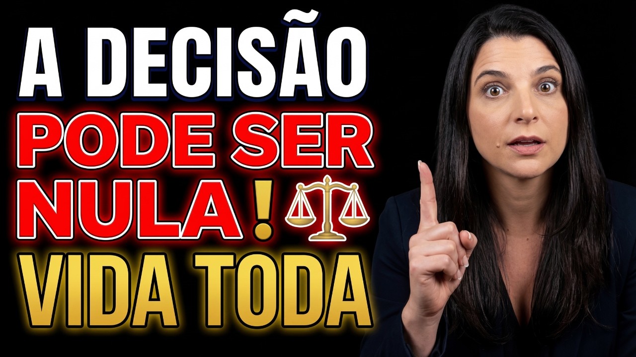 A DECISÃO QUE DERRUBOU A REVISÃO DA VIDA TODA PODE SER NULA - ENTENDA O ARGUMENTO