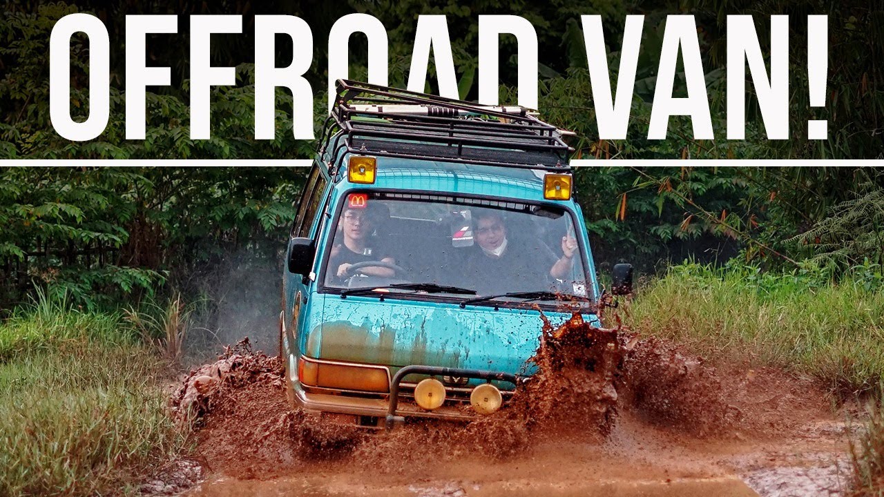 Main Offroad dengan Van Mazda Bongo 