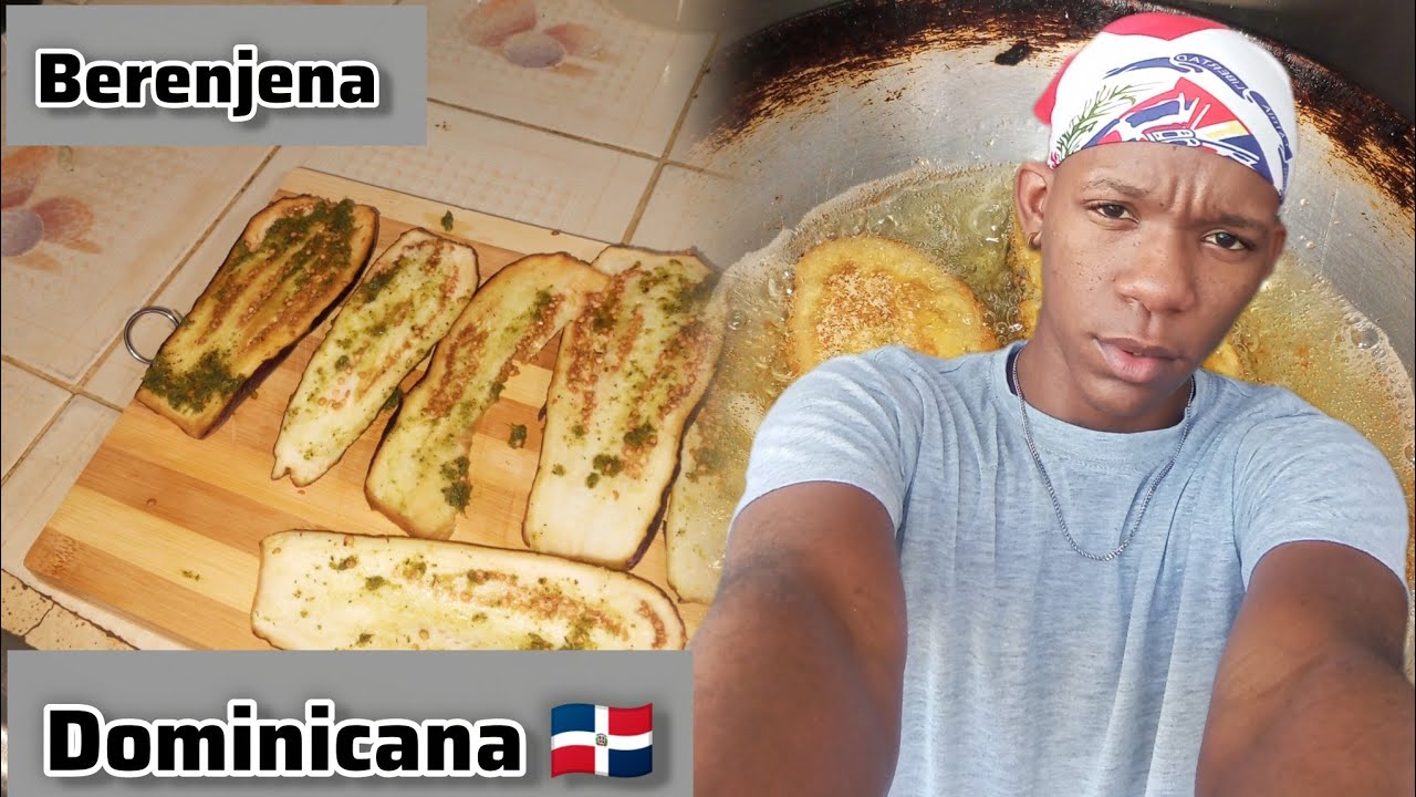 LA MEJOR BERENJENA 🍆 FRITA QUE PROBARAS 😋🇩🇴