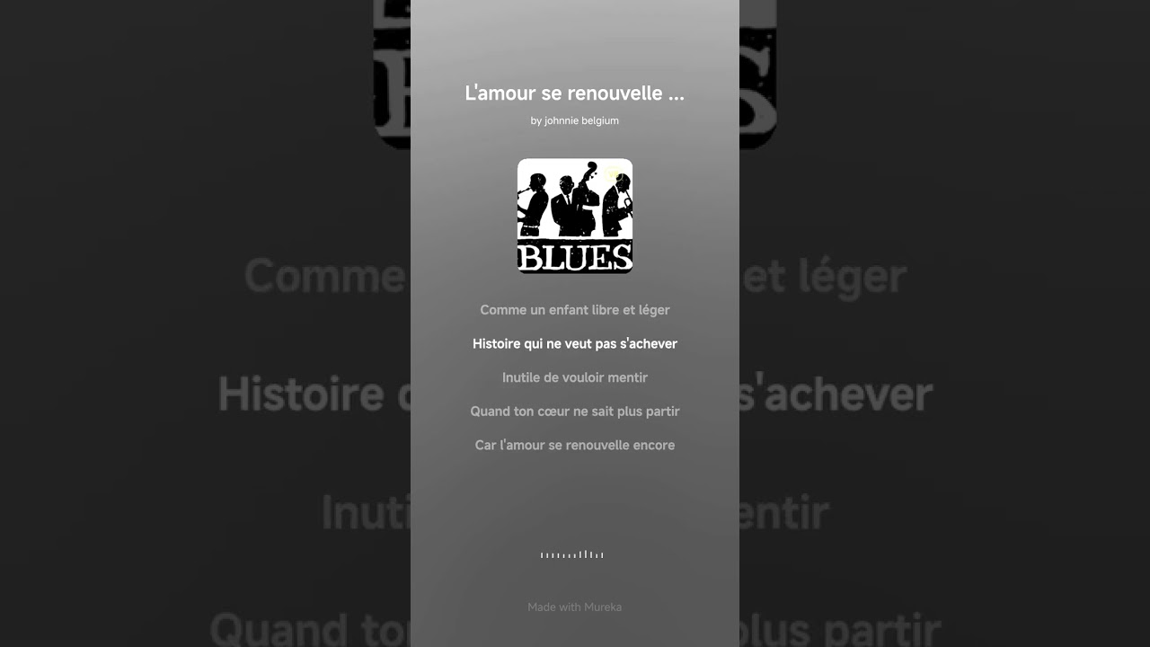 L'amour se renouvelle chaque jour