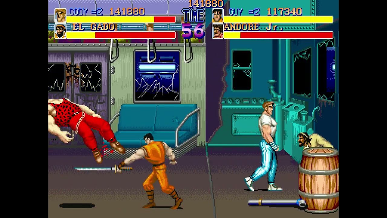Final Fight - Arcade Longplay (2 Players: Cody & Guy)