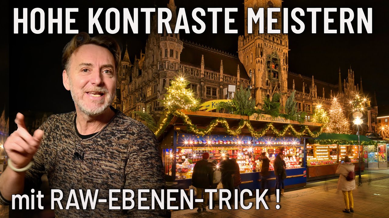 Luminar NEO ✱ Hohe Kotraste meistern  ✱ mit RAW-Ebenen-TRICK !