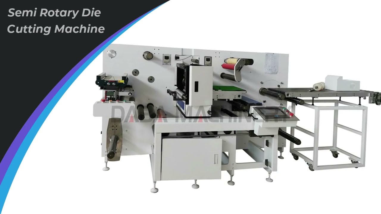 Semi Rotary Die Cutting Machine