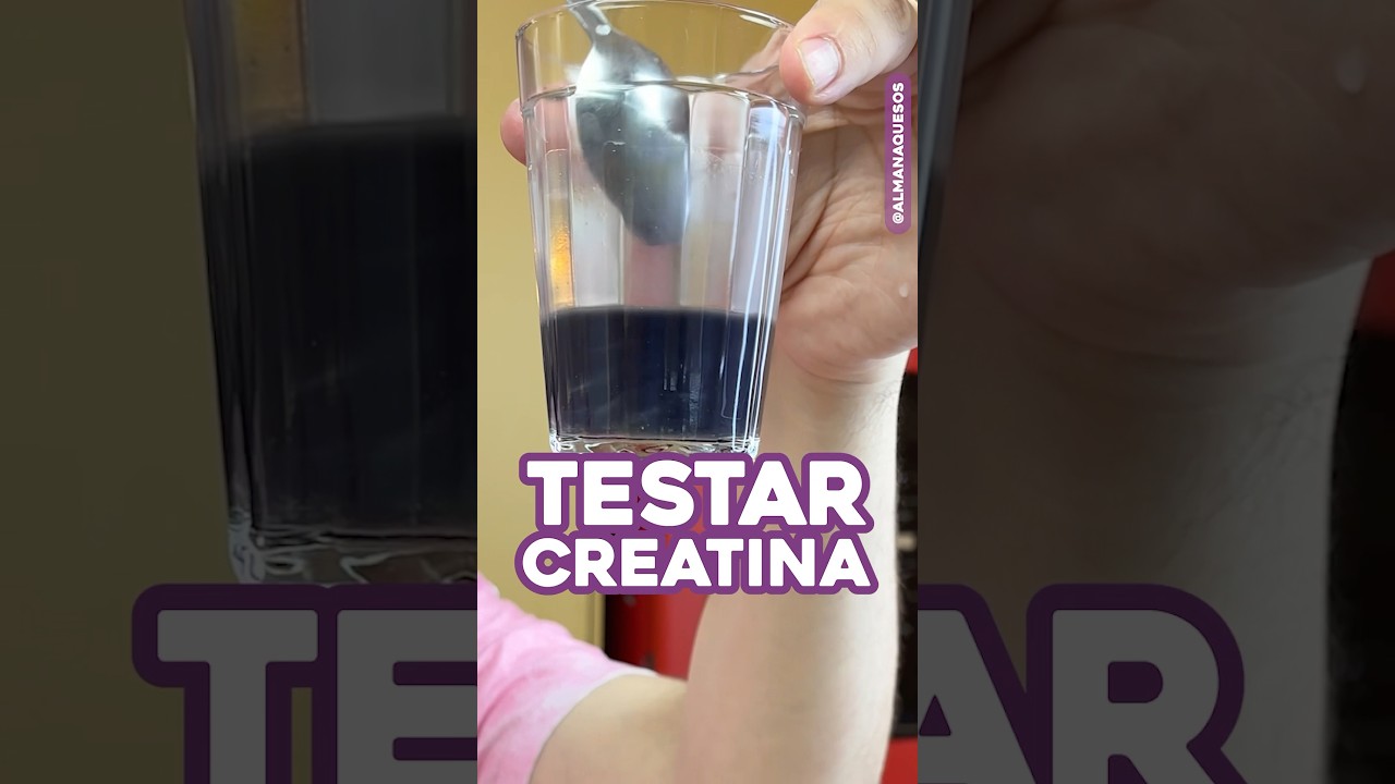 TESTE: Creatina Falsificada