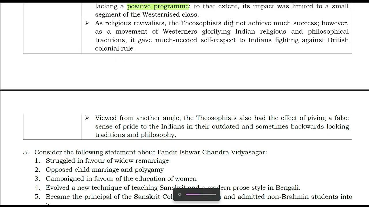 HOW TO SOLVE MODERN HISTORY QUESTIONS FOR UPSC