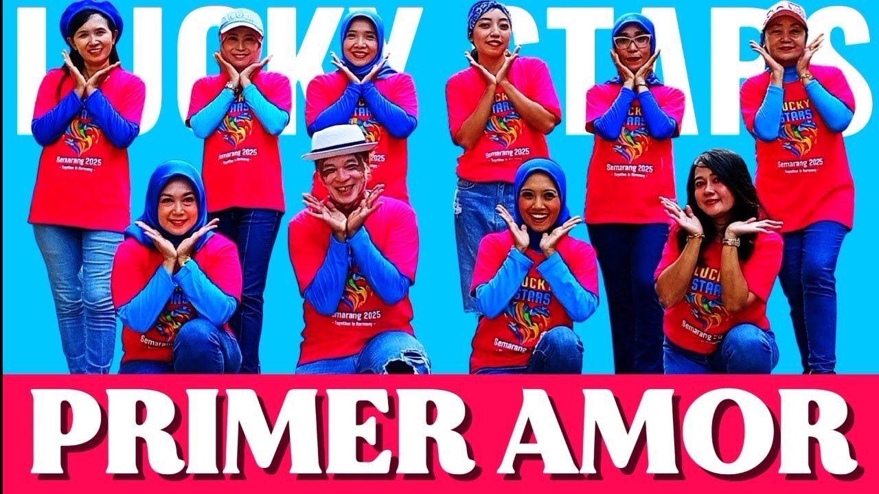 PRIMER AMOR | Line Dance | Choreo by SWESTY,  ENINAJ, VEE TRIAS & MAMEK | Demo by LUCKY STARS