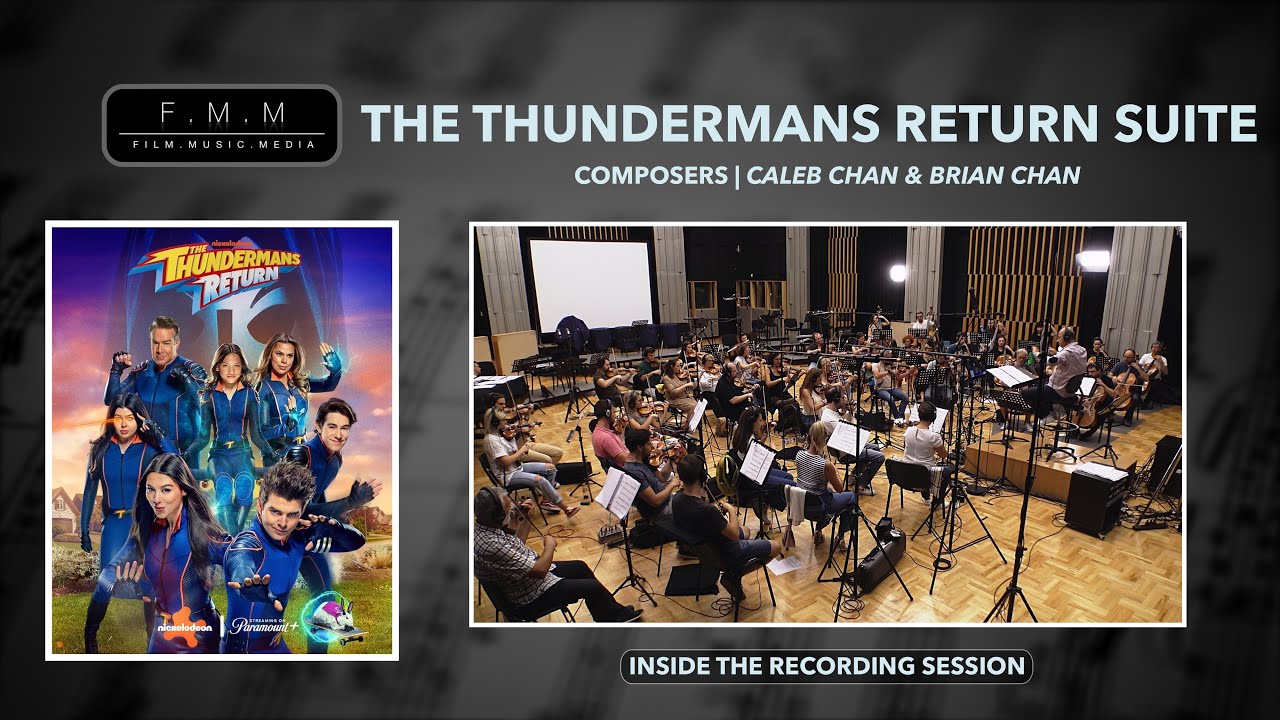 “The Thundermans Return Suite” | Music by Caleb Chan & Brian Chan | Recording Session