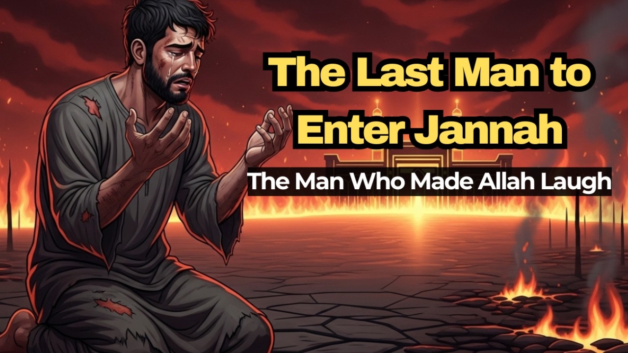 The Man Who Made Allah Laugh –The Last to Leave Jahannam and Enter Jannah 😭🌿 | True Islamic Story