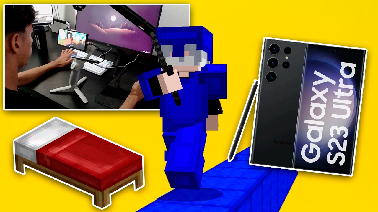 AMASSANDO JOGADORES DE PC NO POJAVLAUNCHER - POJAV COM HANDCAM
