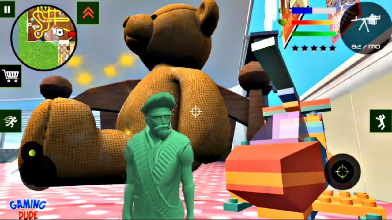 Army Toys Town - Huge TEDDY BEAR | Naxeex Studio | Android Gameplay FHD