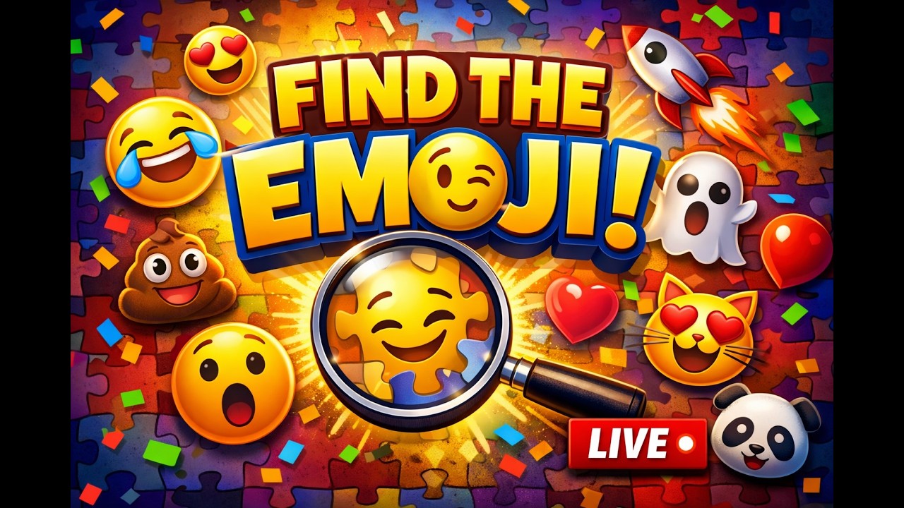 Find Emoji 3 | Genius Live Puzzle IQ Test | 99% fail #findemoji  #brainteaser