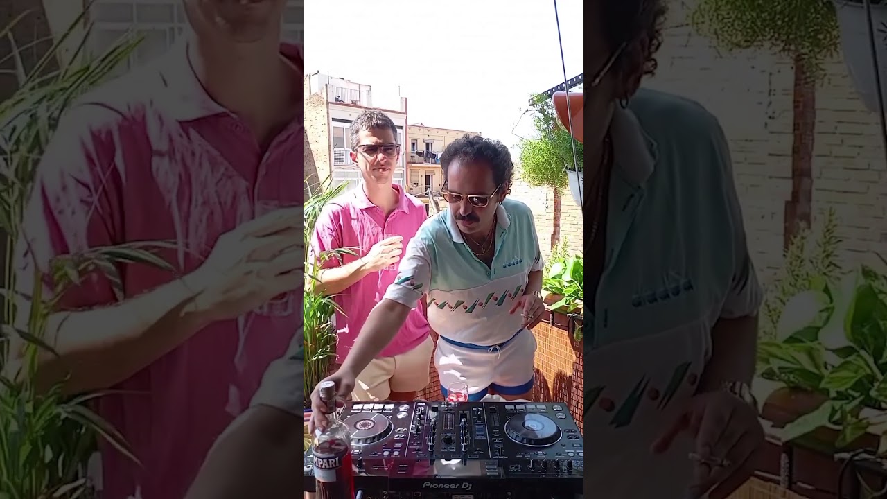 Ola de calor  with Idol ✊#italodisco #campari #dj #set #chillmusic