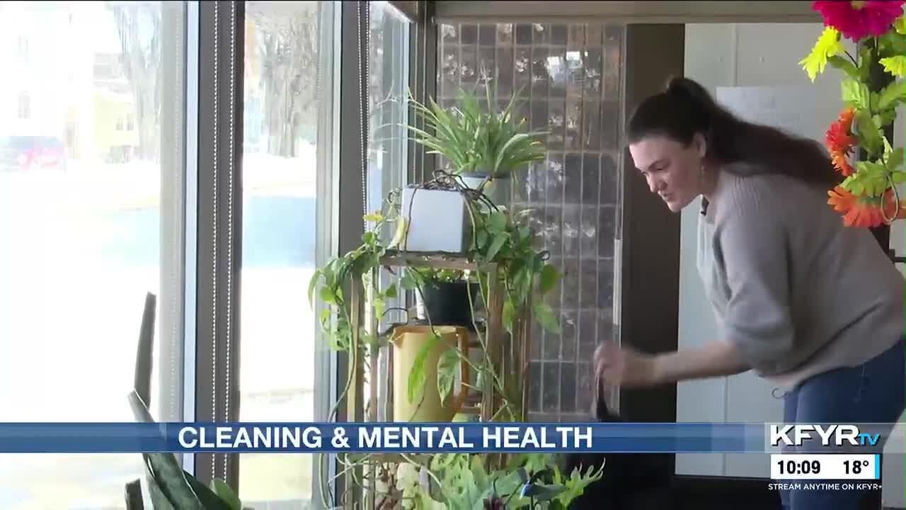 How does cleaning affect your mental health?