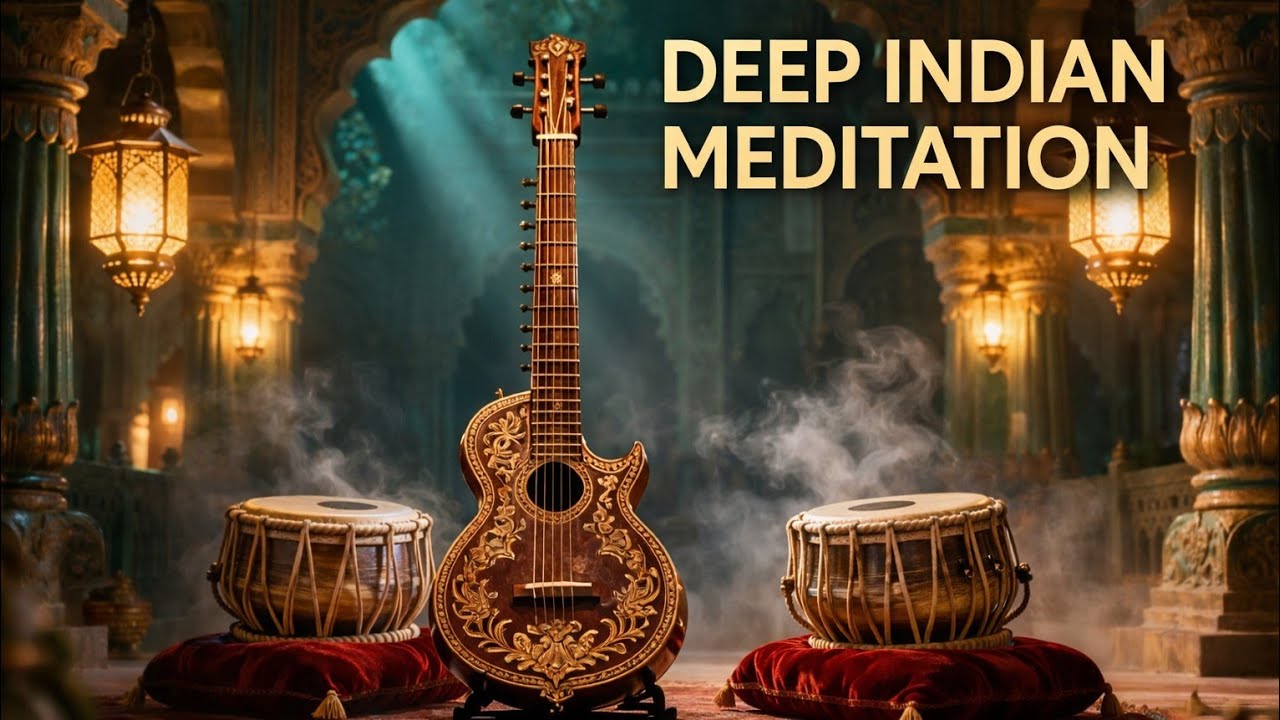 DEEP INDIAN MEDITATION 🕉️ | Ancient Sounds for Inner Peace & Deep Healing