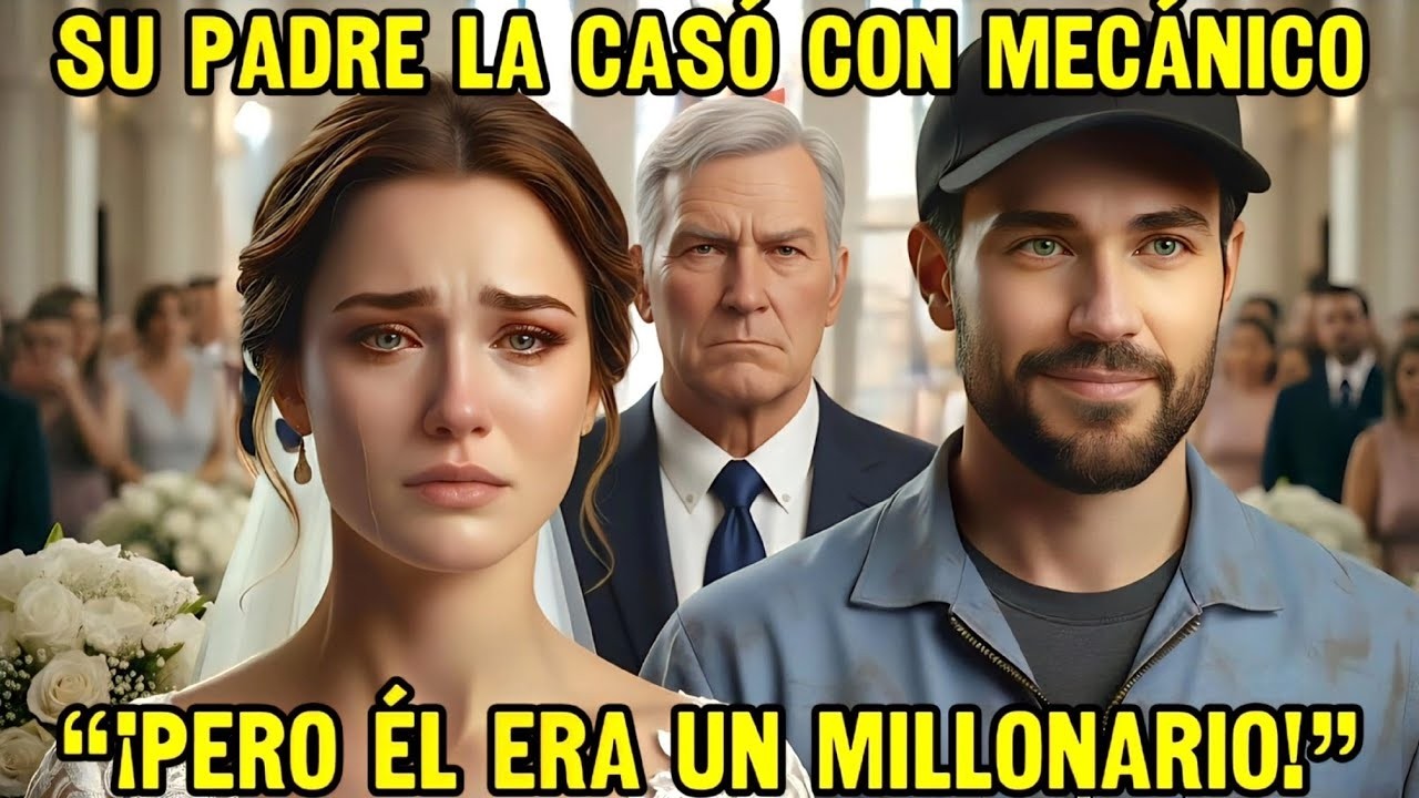 Su padre la casó con un mecánico, pero él era un millonario oculto.