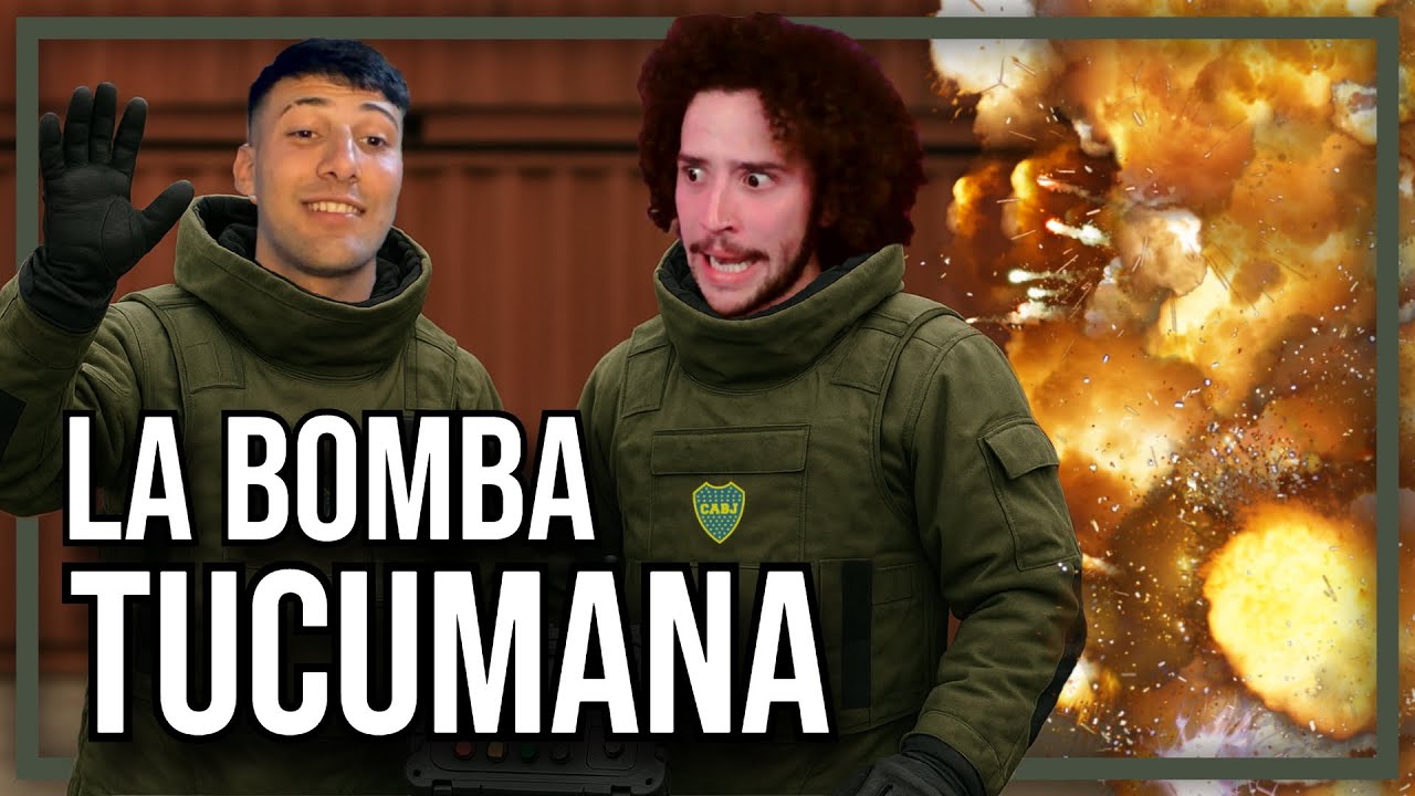 2 bosteros intentando desactivar un coso que hace bum💣