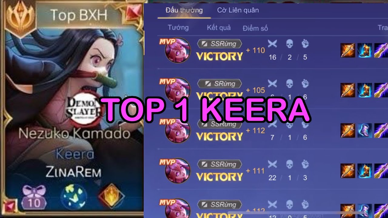 Top.1 Keera hướng dẫn trang bị build đồ Keera m&ugrave;a s1 2026 leo rank hiệu quả