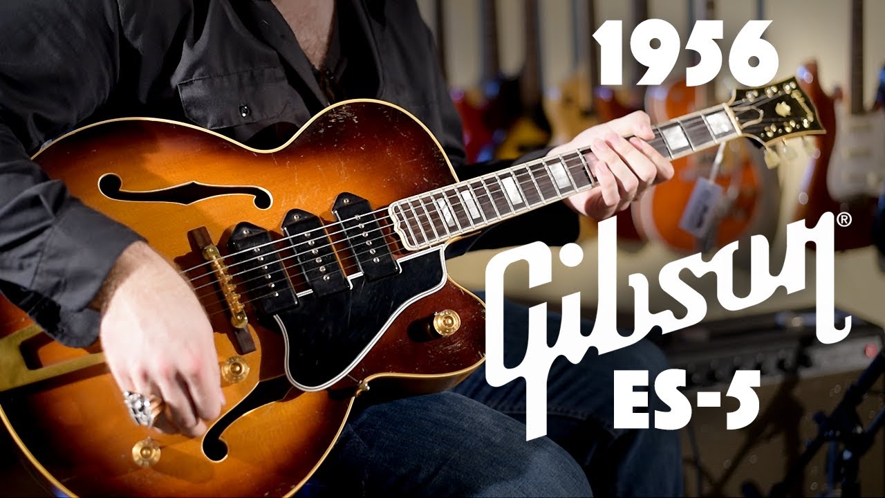 1956 Gibson ES-5 played by JD Simo