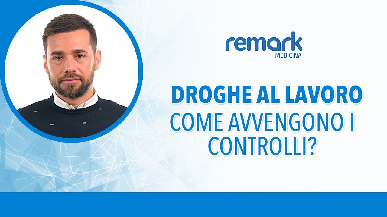 Come avviene il controllo delle droghe al lavoro