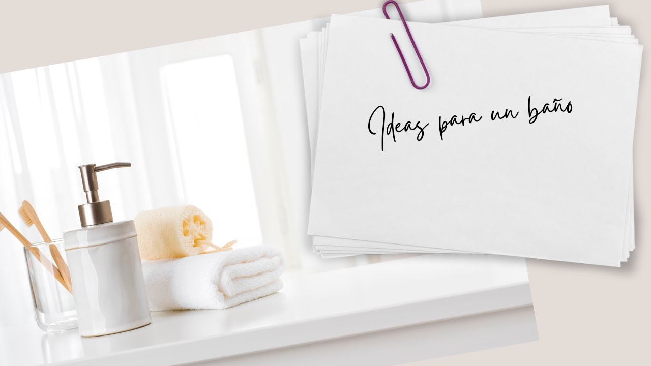 IDEAS DE DECORACIÓN: Tips para decorar tu baño. Te doy 3 ejemplos (revestimientos color neutro)