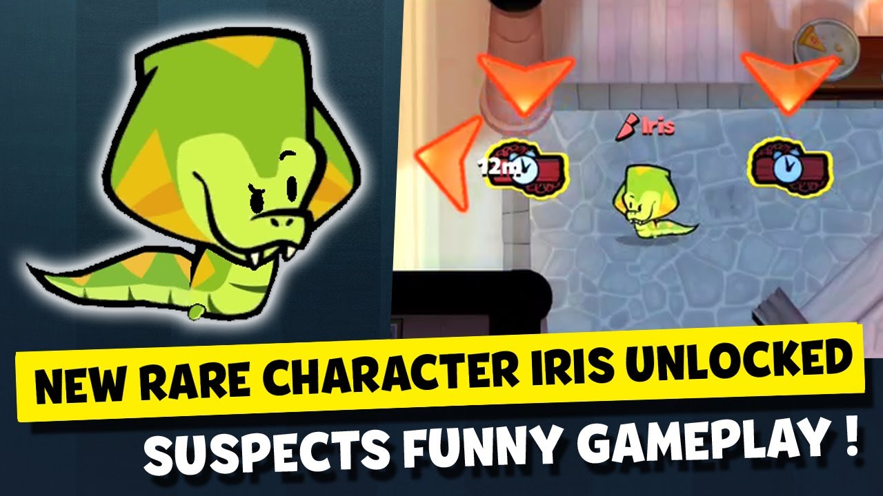 NEW RARE CHARACTER IRIS THE KILLER UNLOCKED ! SUSPECTS MYSTERY MANSION FUNNY GAMEPLAY #63