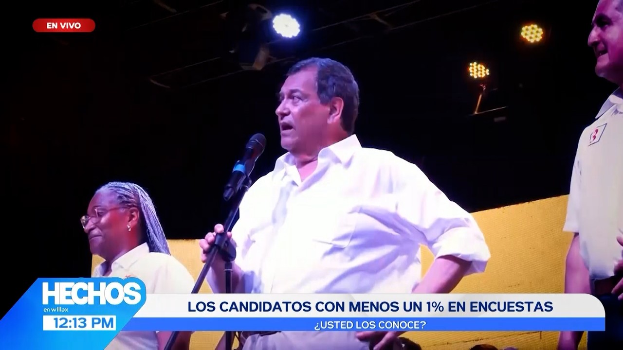 Hechos en Willax - FEB 10 - 3/3 - LOS CANDIDATOS CON MENOS DE UN 1% EN ENCUESTAS | Willax