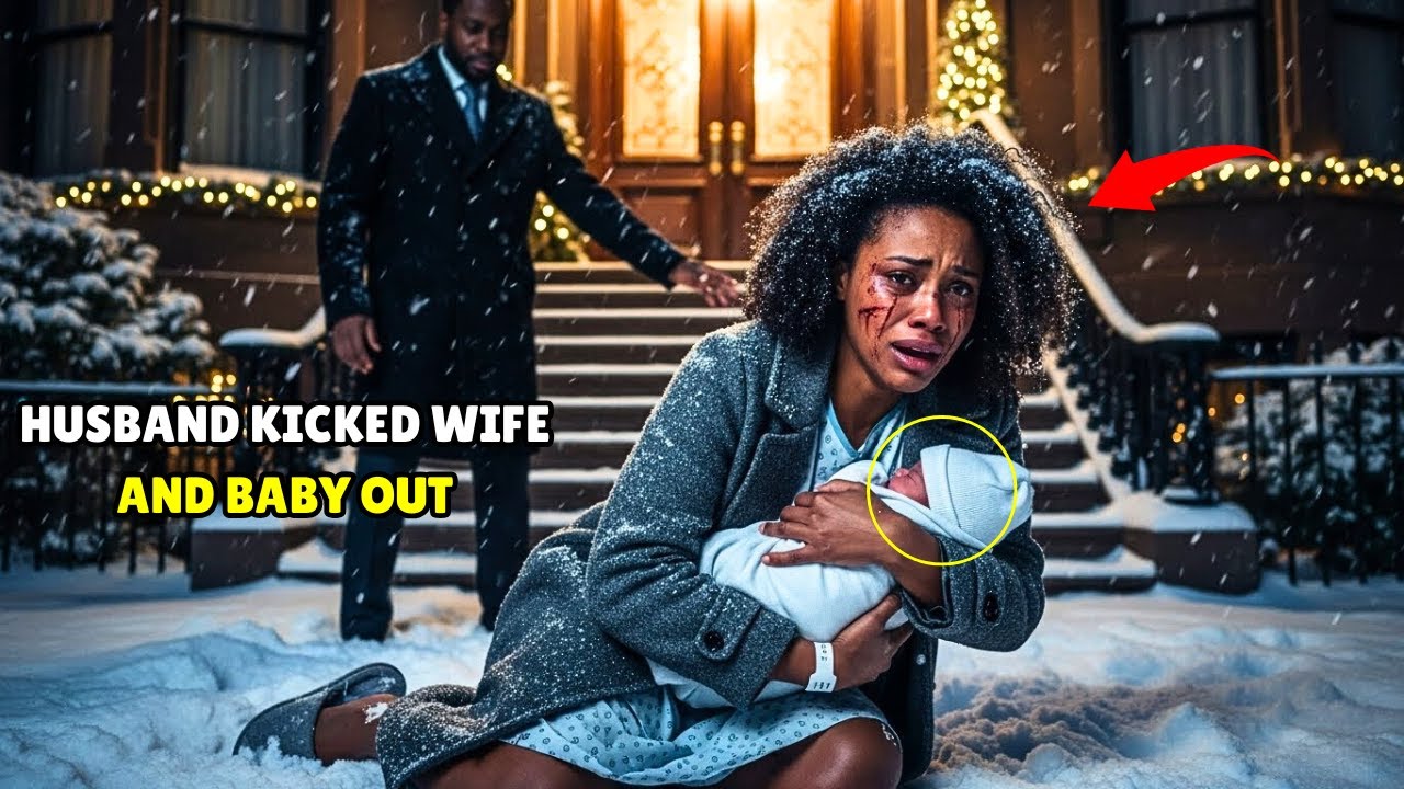 Unaware His Wife Had Just Inherit A Billion Dollar Empire, He Kicked Her And Her Newborn In the Snow