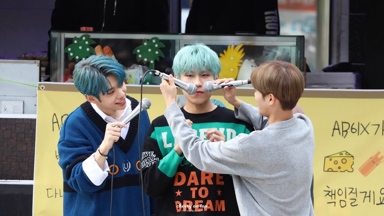 [4K] 191026 AB6IX 에이비식스 미니팬미팅 박우진 블포럽 파트바꿔부르기