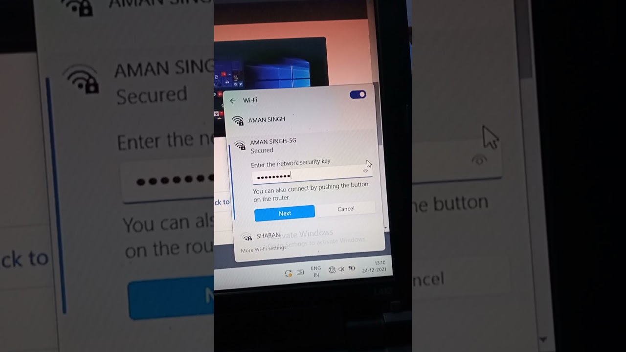 Windows 11 WiFi Bug .. Can't Connect to this Network ..