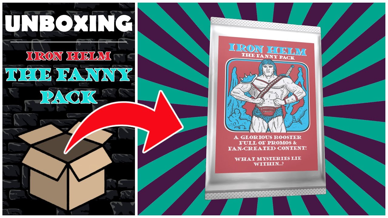Unboxing Iron Helm Fanny Pack Expansion!