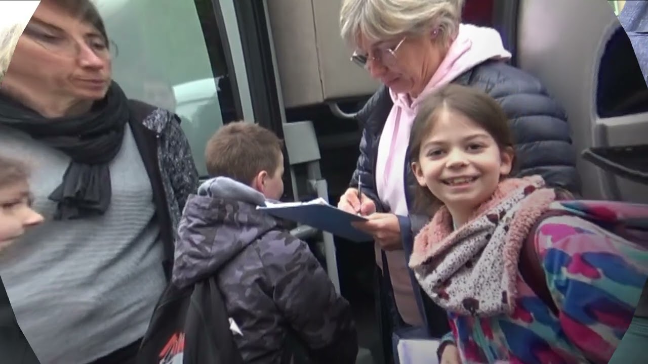 Départ voyage scolaire