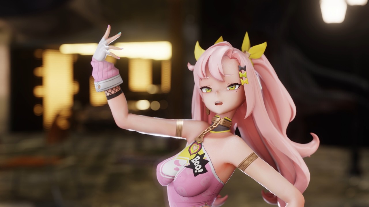 Zenless Zone Zero｜STRESS｜Nicole Demara #NicoleDemara #Nicole #ZenlessZoneZero #ZZZ #MMD