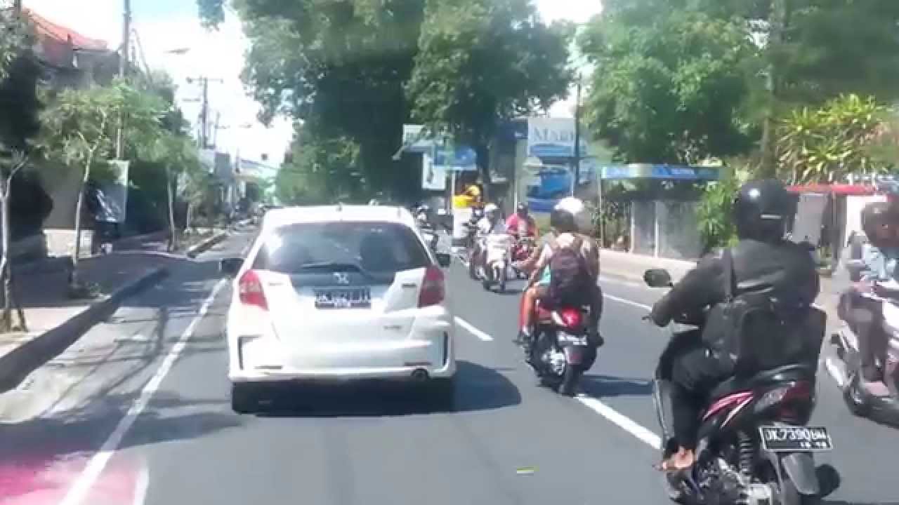 Drive through Bali