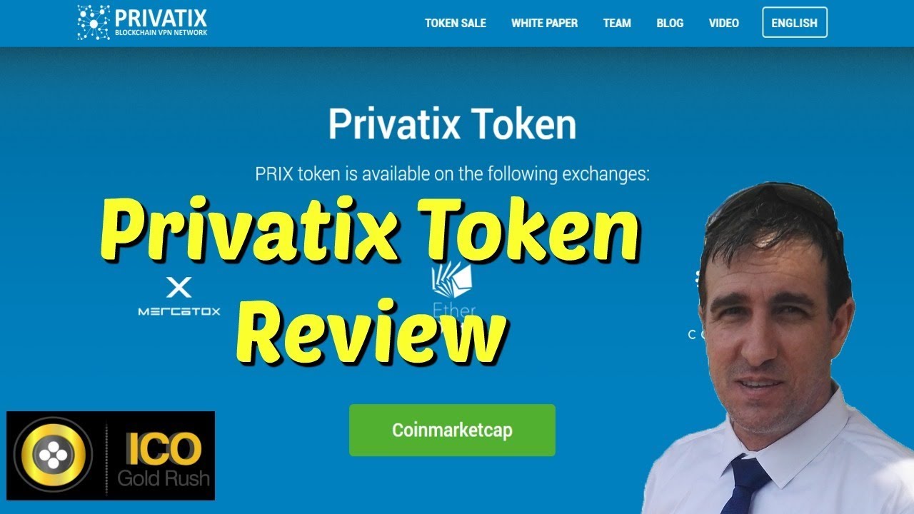 Privatix ICO Review Privatix Token ICO Gold Rush Review with Anthony Darvill