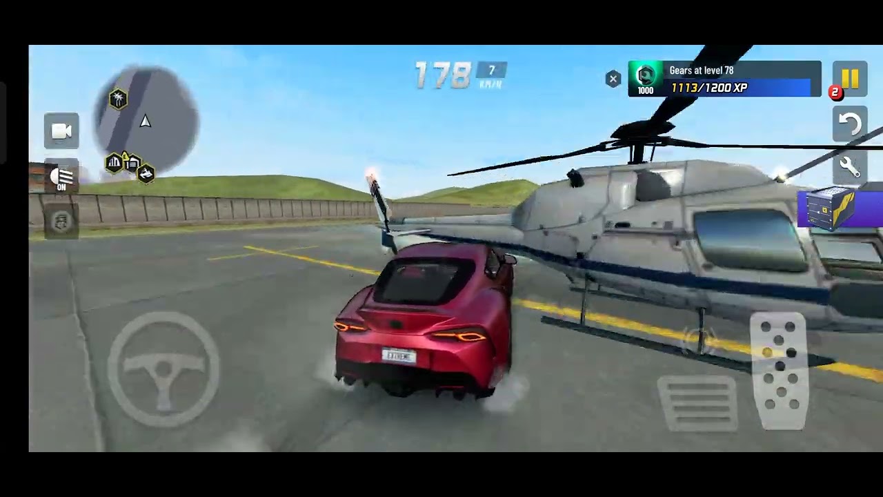 Extreme car Simulator game Airport drift 
