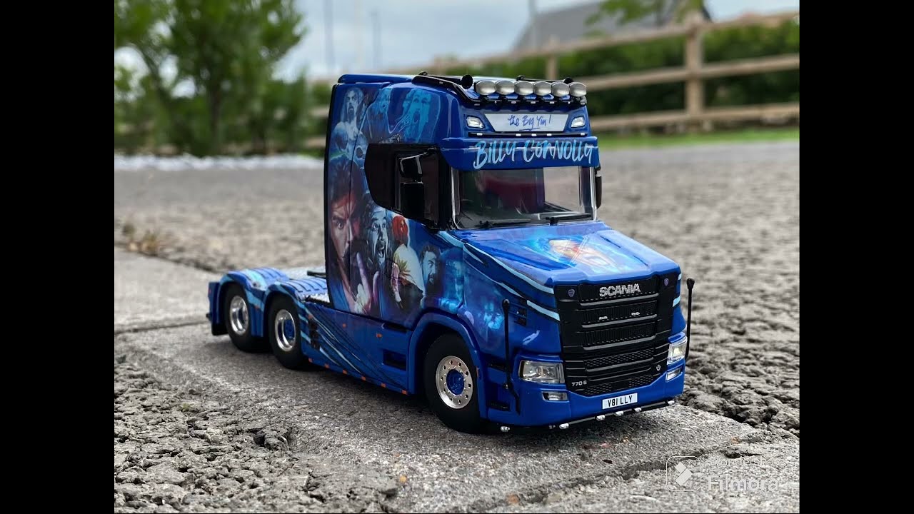 WSI 1/50 Blackwood BIlly Connolly Scania Vlastuin T Cab