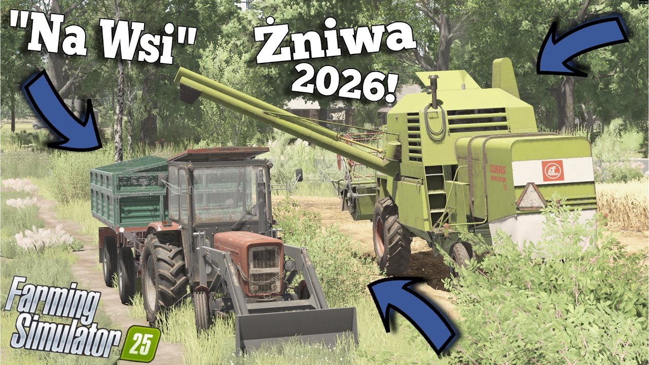 ZACZYNAMY ŻNIWA 2026!😱Sprzedaż Bel & Koszenie Pszenicy🔥