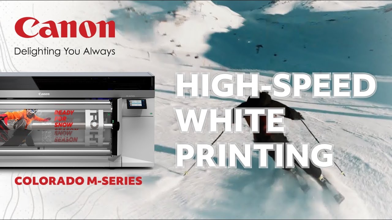 Colorado M-Series White Ink Without Worry