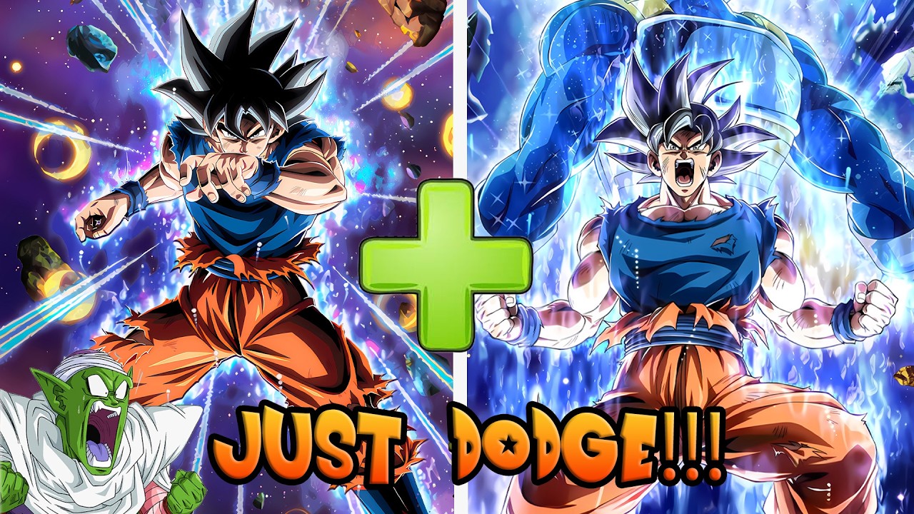 Просто уклоняйся! Это не так уж сложно! Демонстрация EZA STR LR UI Goku и Phy UI Goku! [Dokkan Ba...