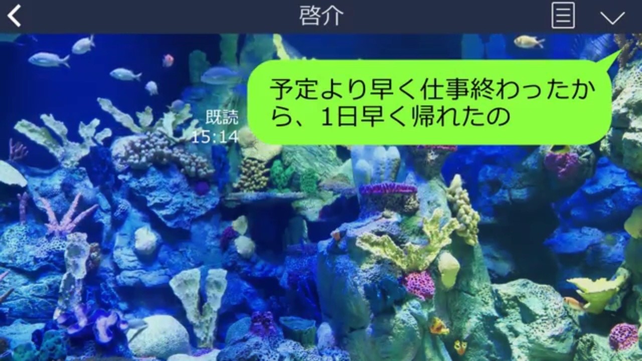【LINE】私の出張中に自宅に空き巣が入ったので警察を呼ぶと挙動不審な旦那→犯人と旦那の隠していた衝撃の事実が判明した結果…ｗ