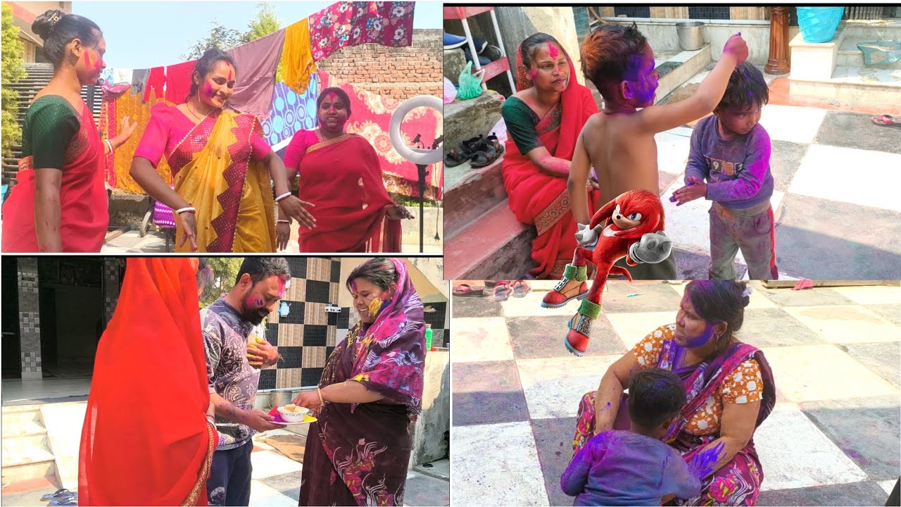 New video full family Happy Holi❤️❤️❤️❤️💗💗💗💗