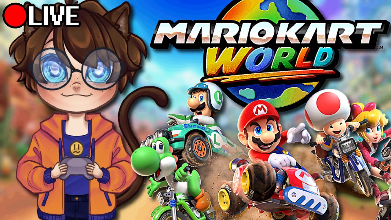 【MARIO KART WORLD】 Getting Knockout Tour'd for the first time!